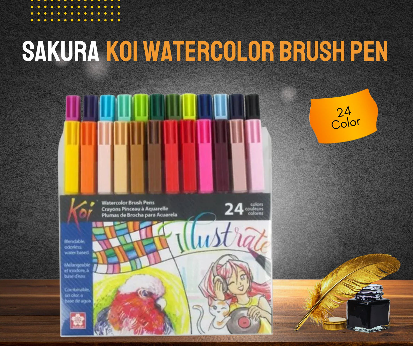 SAKURA KOI WATERCOLOR BRUSH PEN