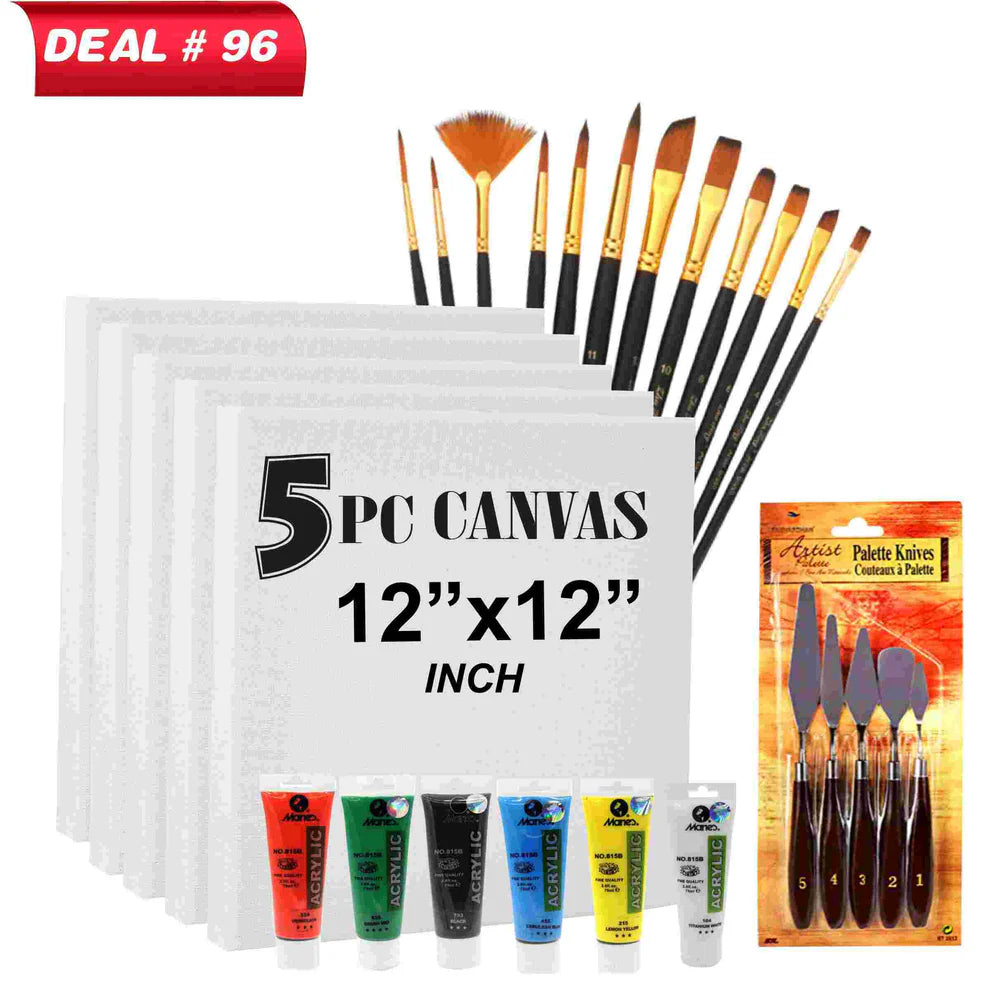 Canvas & Acrylic Deal for Artists - Deal No.96