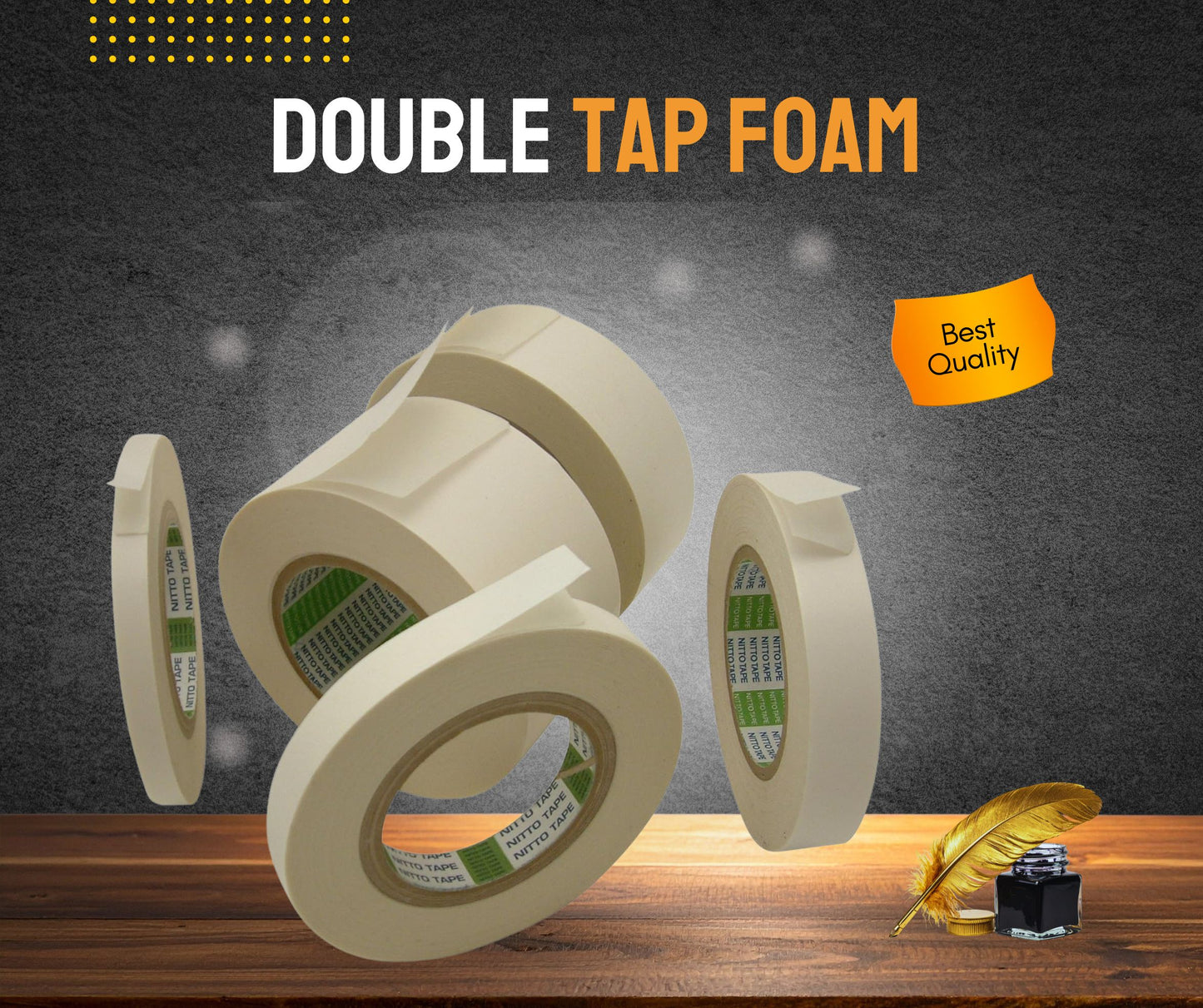 DOUBLE TAPE FOAM
