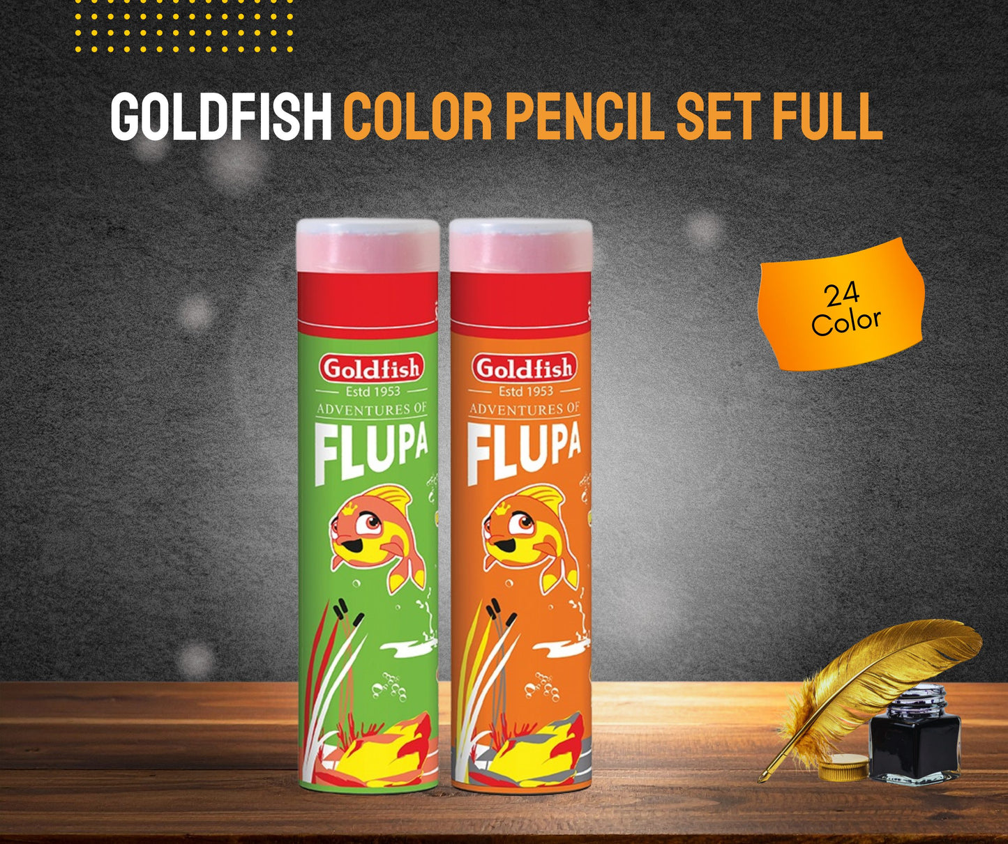 GOLDFISH COLOR PENCIL