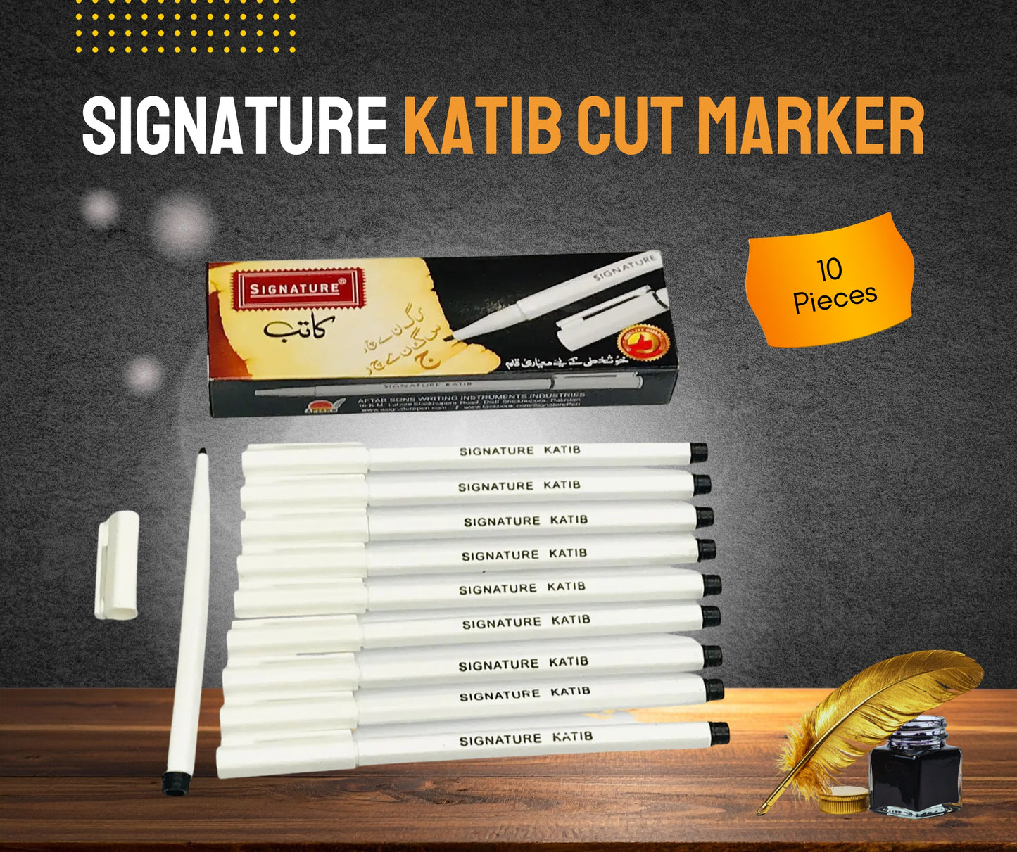 SIGNATURE KATIB CUT MARKER