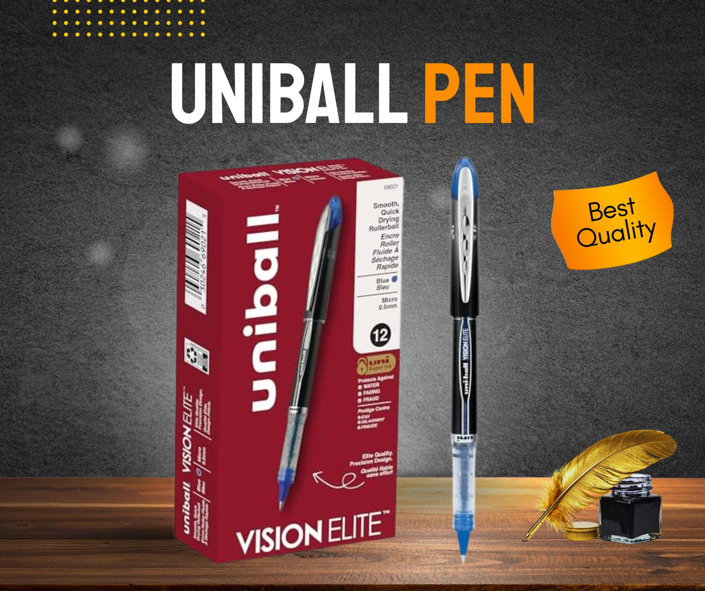 UNI-BALL PEN 0.7mm BLUE / BLACK
