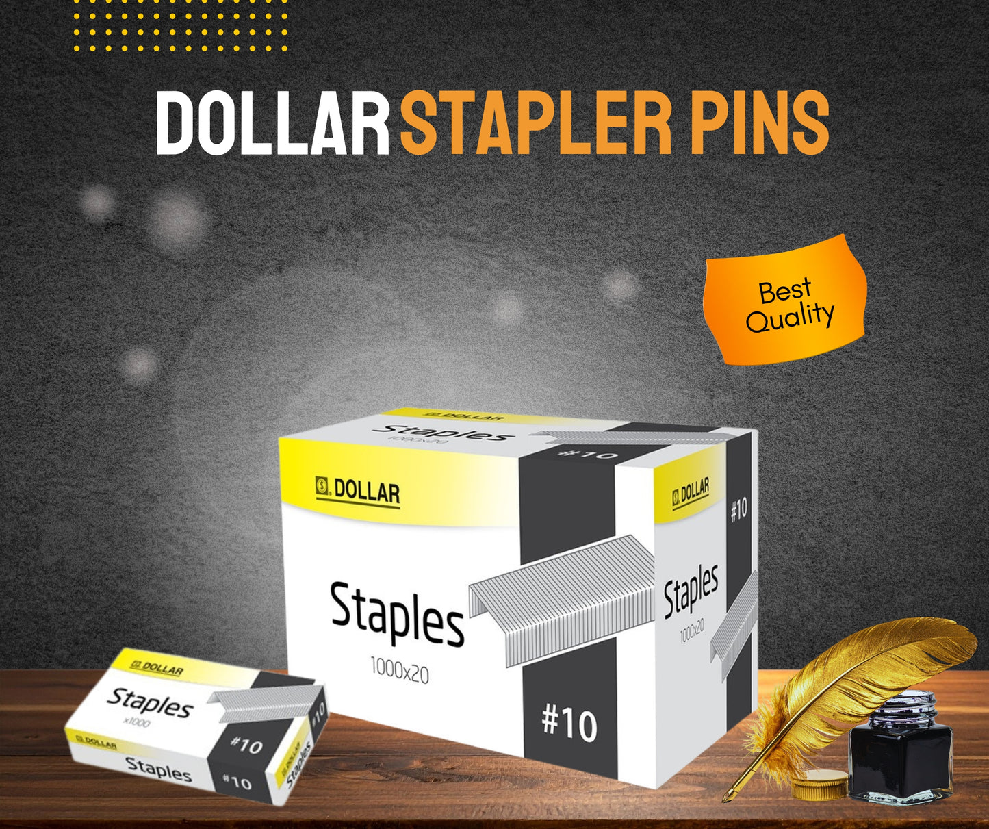 DOLLAR STAPLER PINS