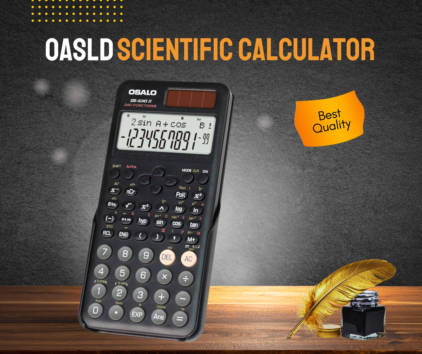 OASLD SCIENTIFIC CALCULATOR OS- 82MS