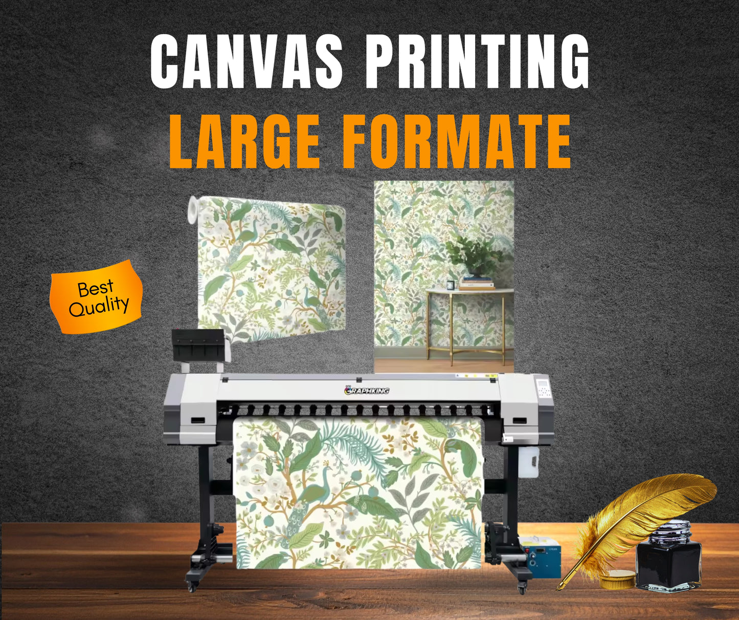 CANVAS PRINTING LARGE FORMATE