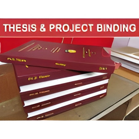 Thesis Binding, Scanning, and Print Copy
