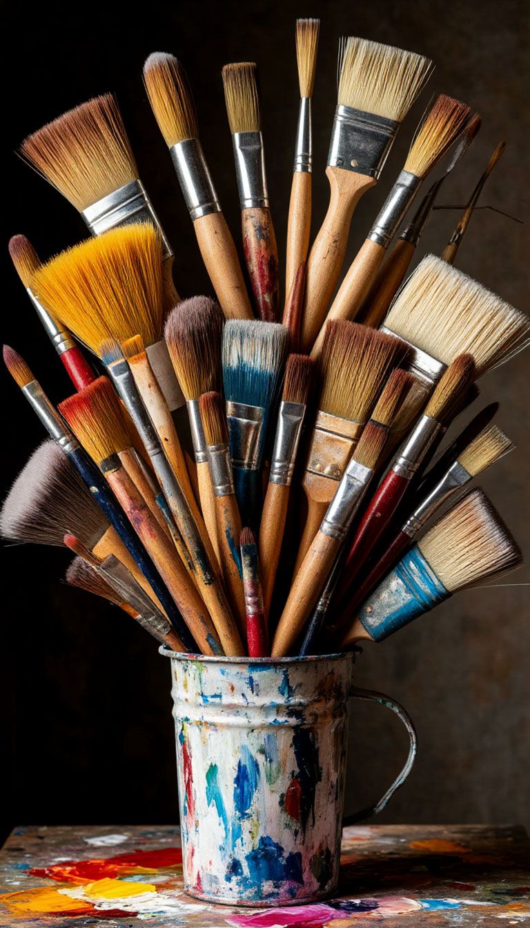 Paint Brushes For Paintings