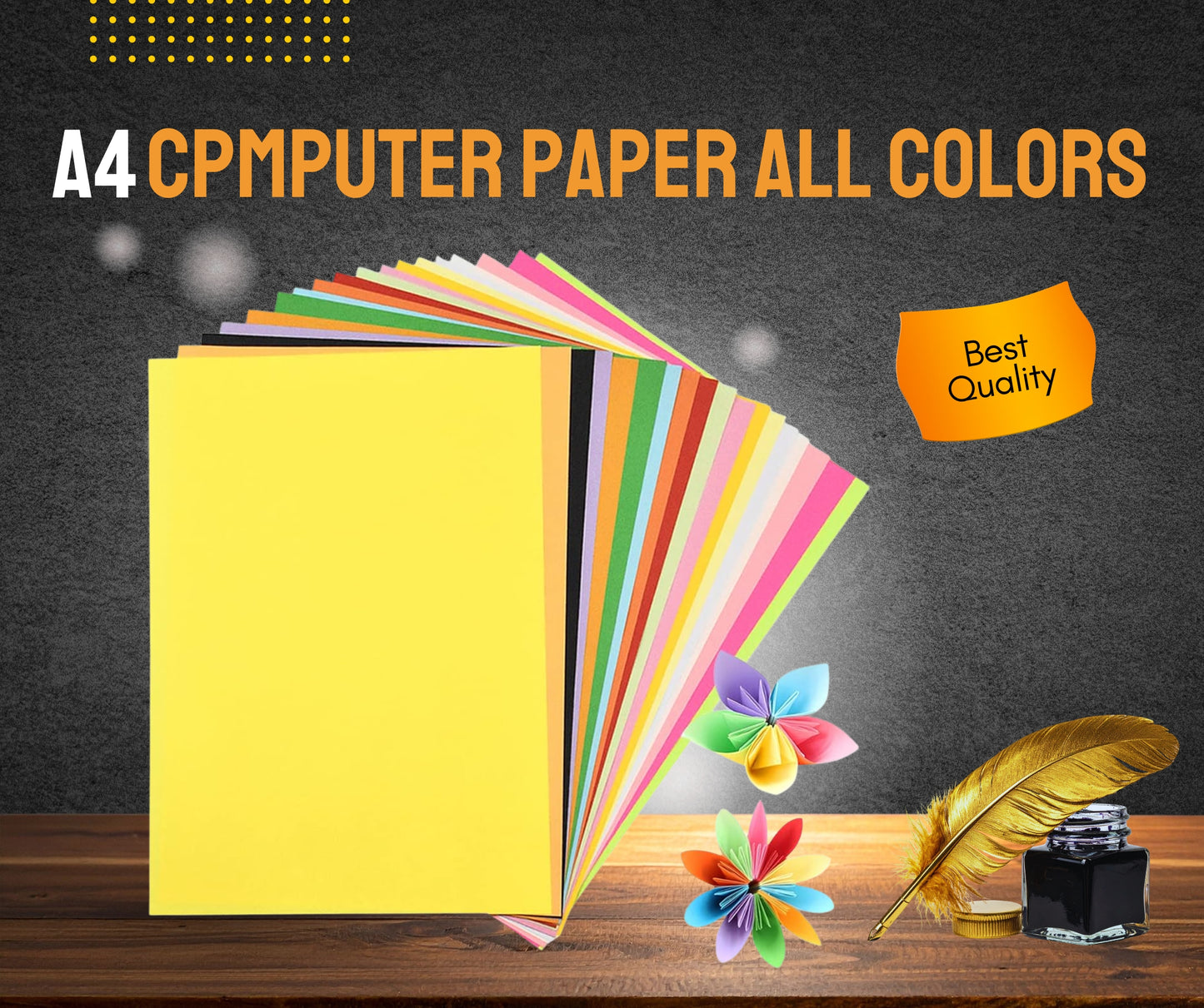 A4 COMPUTER PAPERS ALL COLOR