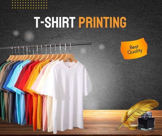 T-SHIRT PRINTING MINIUM 100 ORDERS