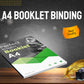BOOKLET BINDING MINIMUM 10 ORDERS