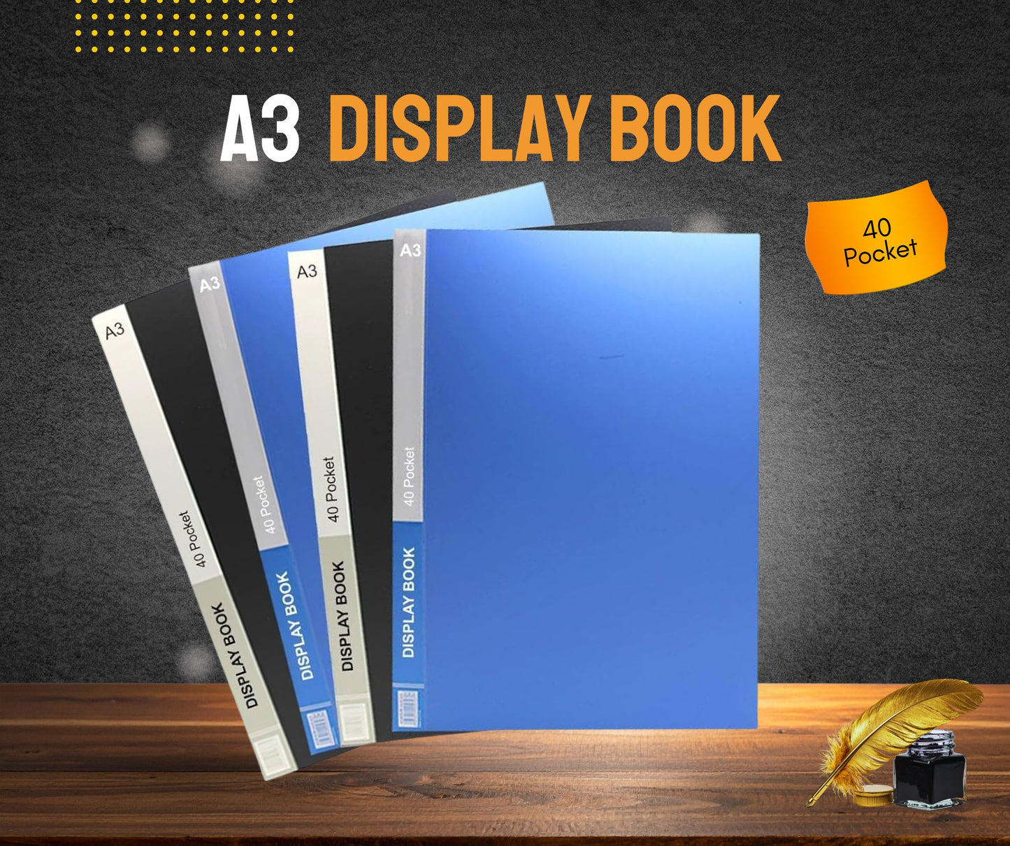 A4 DISPLAY BOOK