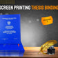 SCREEN PRINTING THESIS BINDING BEST QUALITY MINIMUM