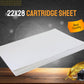 CARTRIDGE SHEET