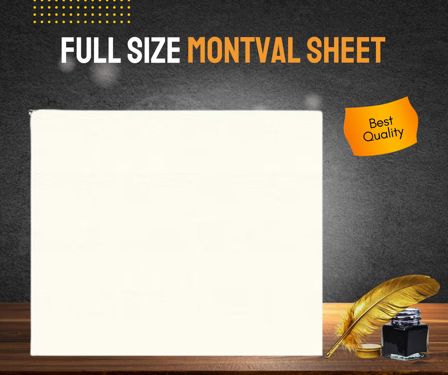 MONTVAL WATER COLOR SHEET