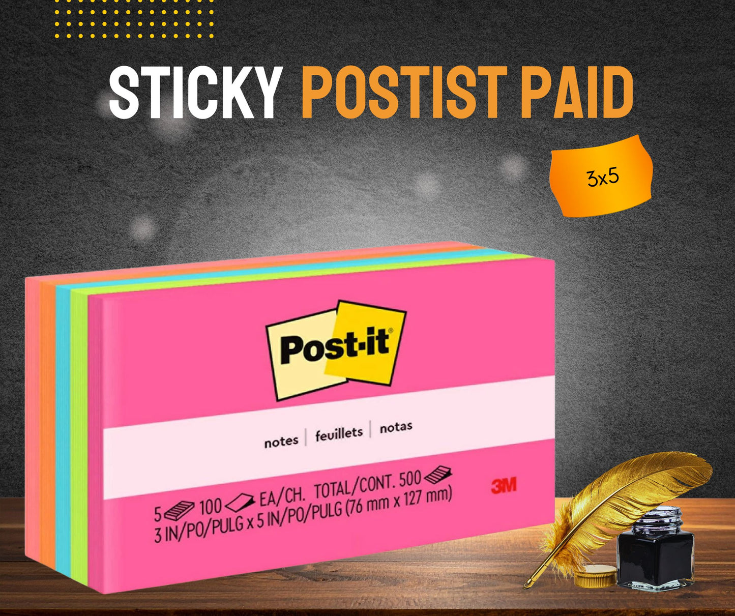 STICKY POSTIST PAID