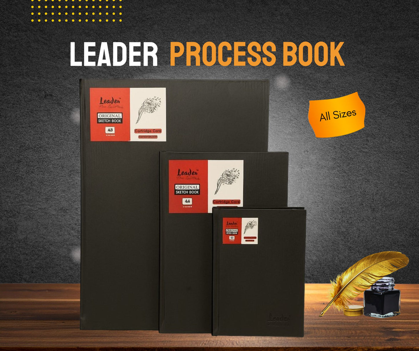 A4 PROCESS BOOK 40 SHEETS HARD BINDING