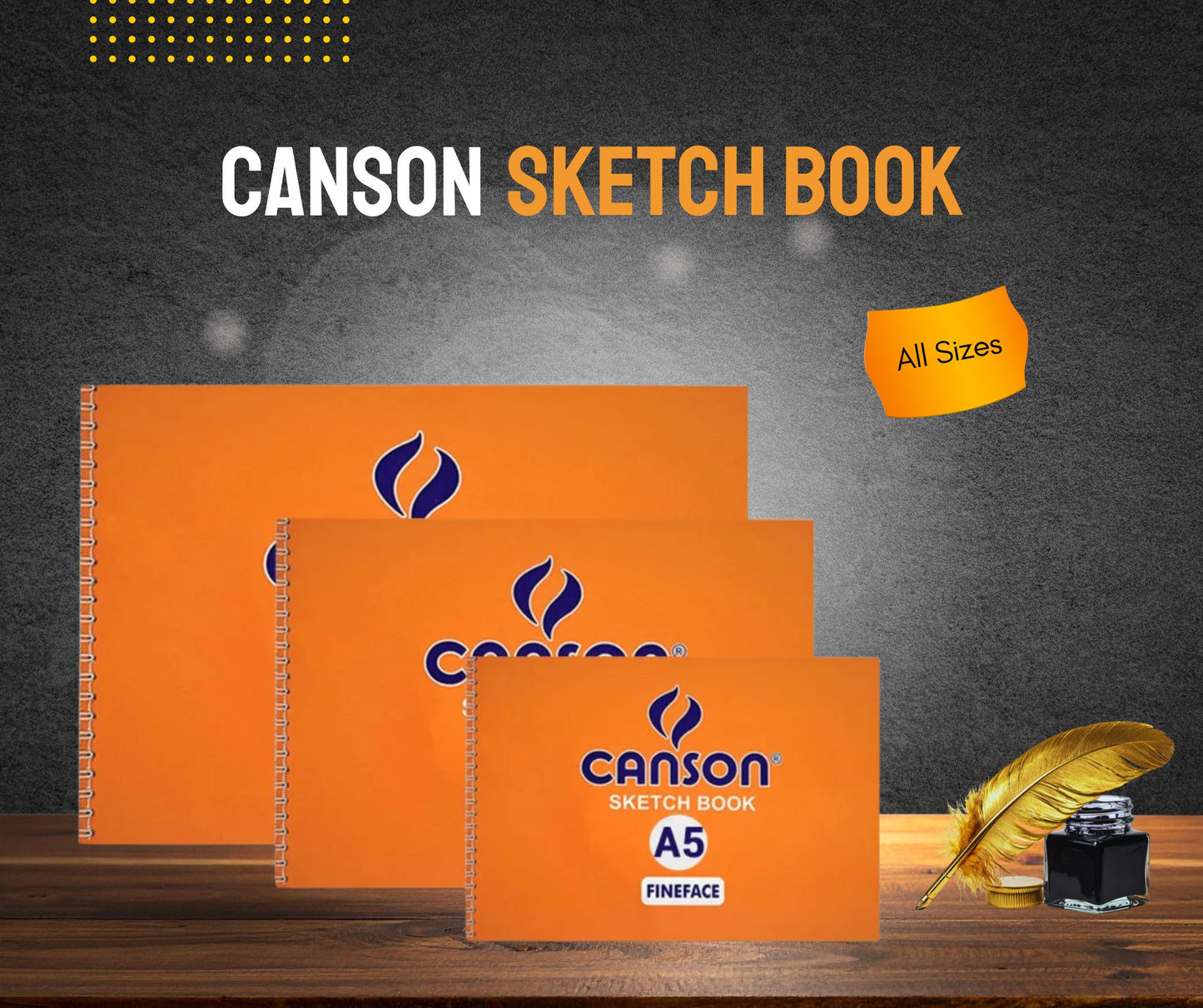 CANSON SKETCH BOOKs