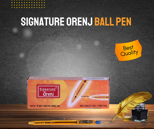 SIGNATURE BLUE / BLACK BALL PEN 10 PIECES BOX