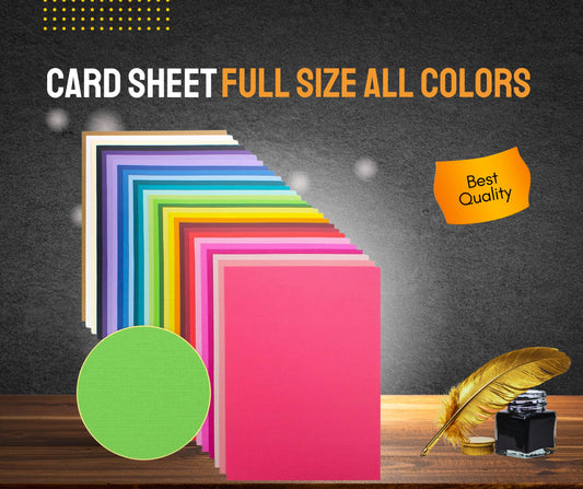 FULL SIZE CARD SHEET ALL COLORS
