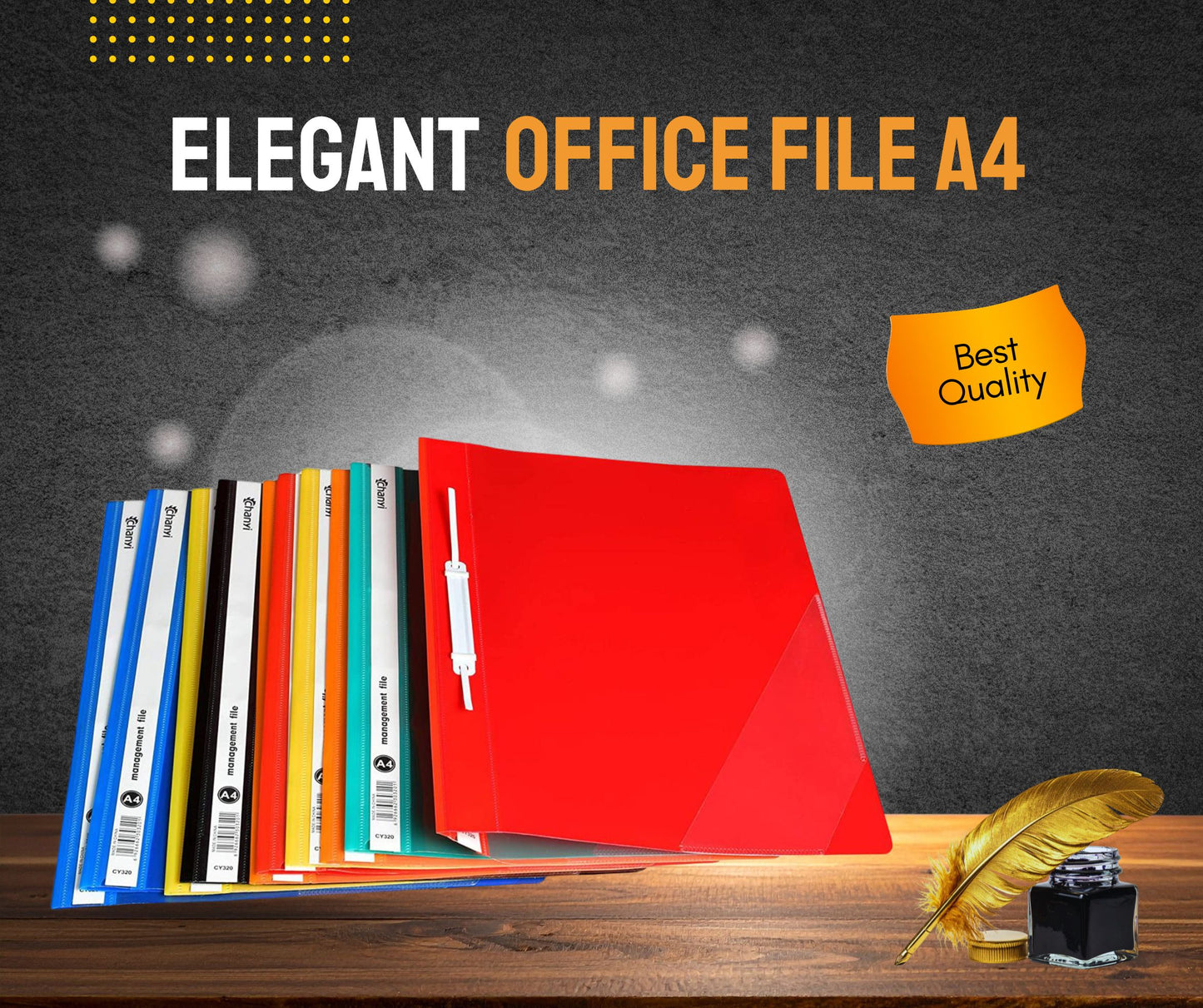 ELEGENT OFFICE FILE A4 E-320 6 PIECES