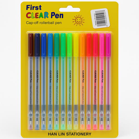 Glitter Gel Pens - 12 Vibrant Colors