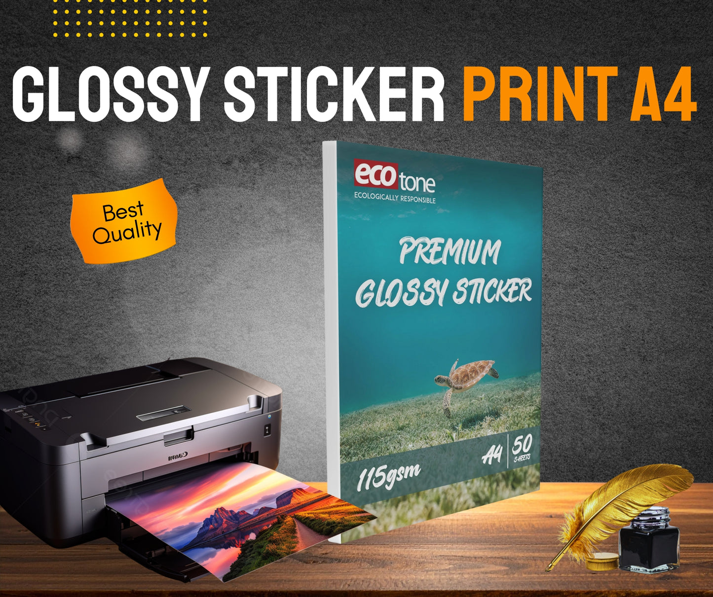 PREMIUM GLOSSY STICKER PRINT