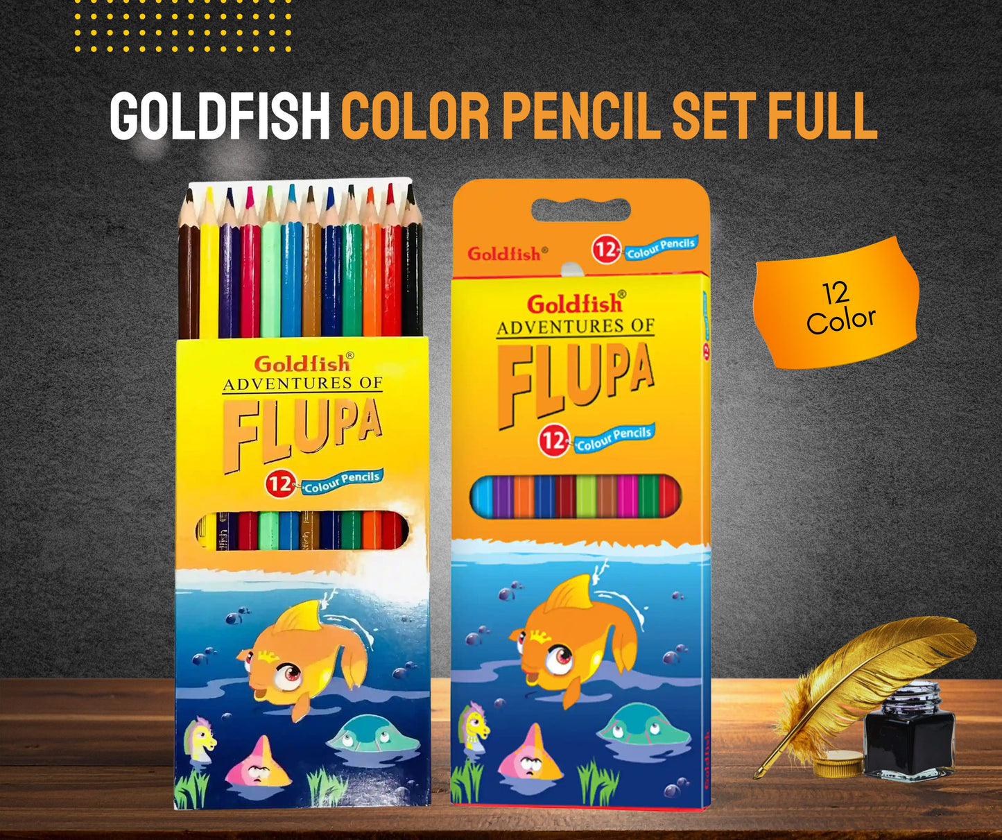 GOLDFISH COLOR PENCIL