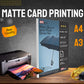 MATTE INKJET PAPER PRINT