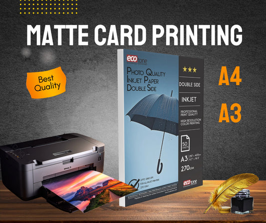 MATTE INKJET PAPER PRINT