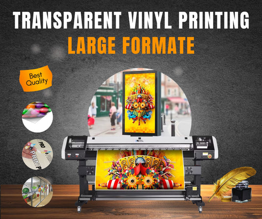 TRANSPARENT VINYLE PRINTING
