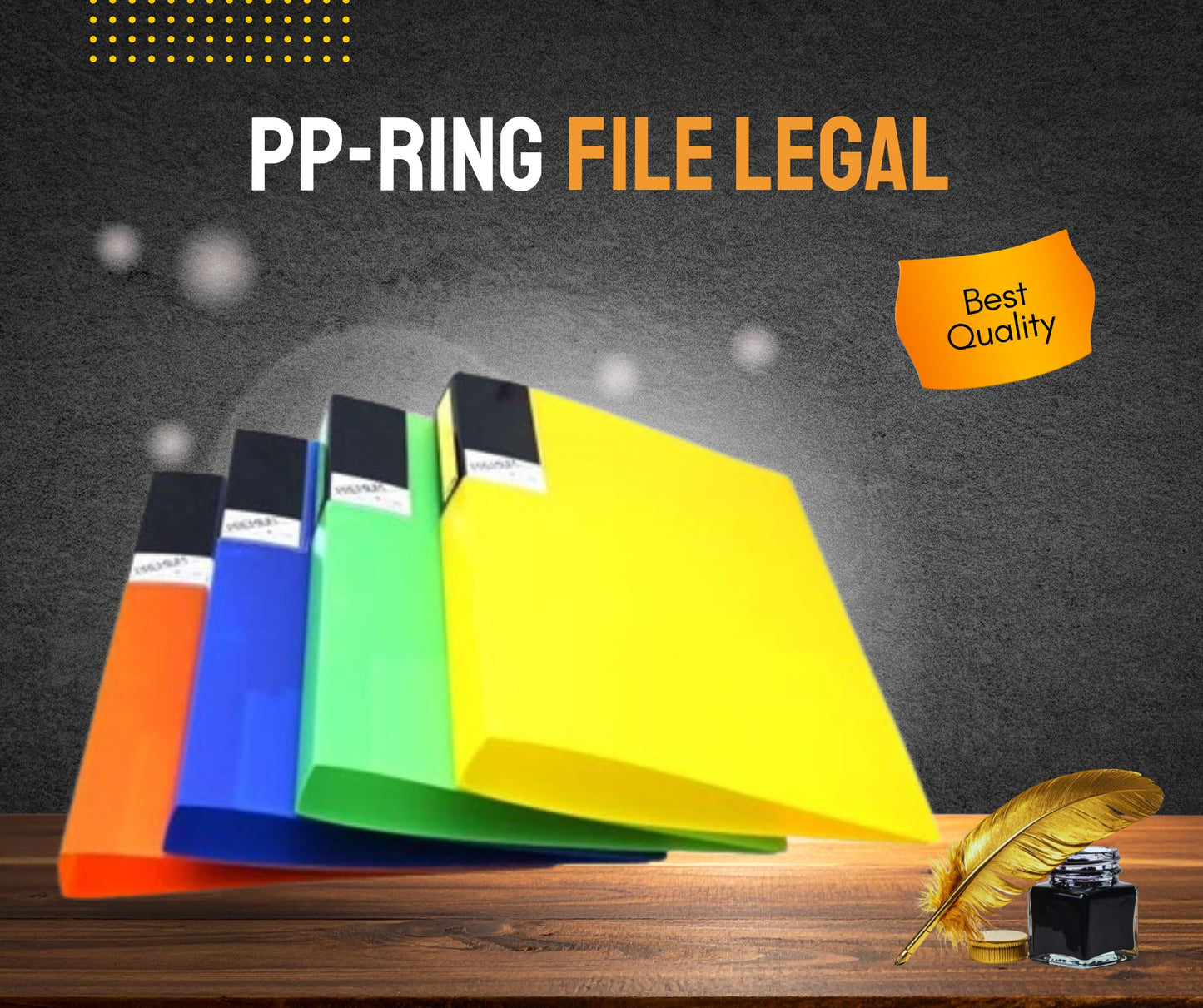 PP-RING FILE LEAGLE SIZE IMPORTED