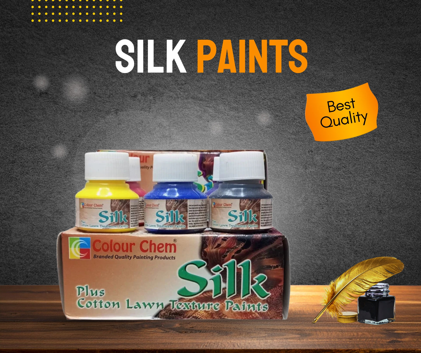 SILK PAINTS ALL COLORS