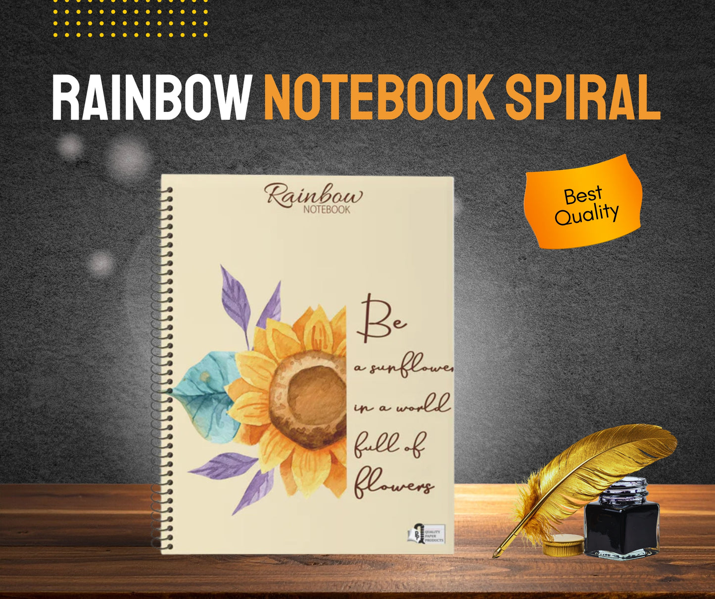 RAINBOW NOTE BOOK SPIRAL