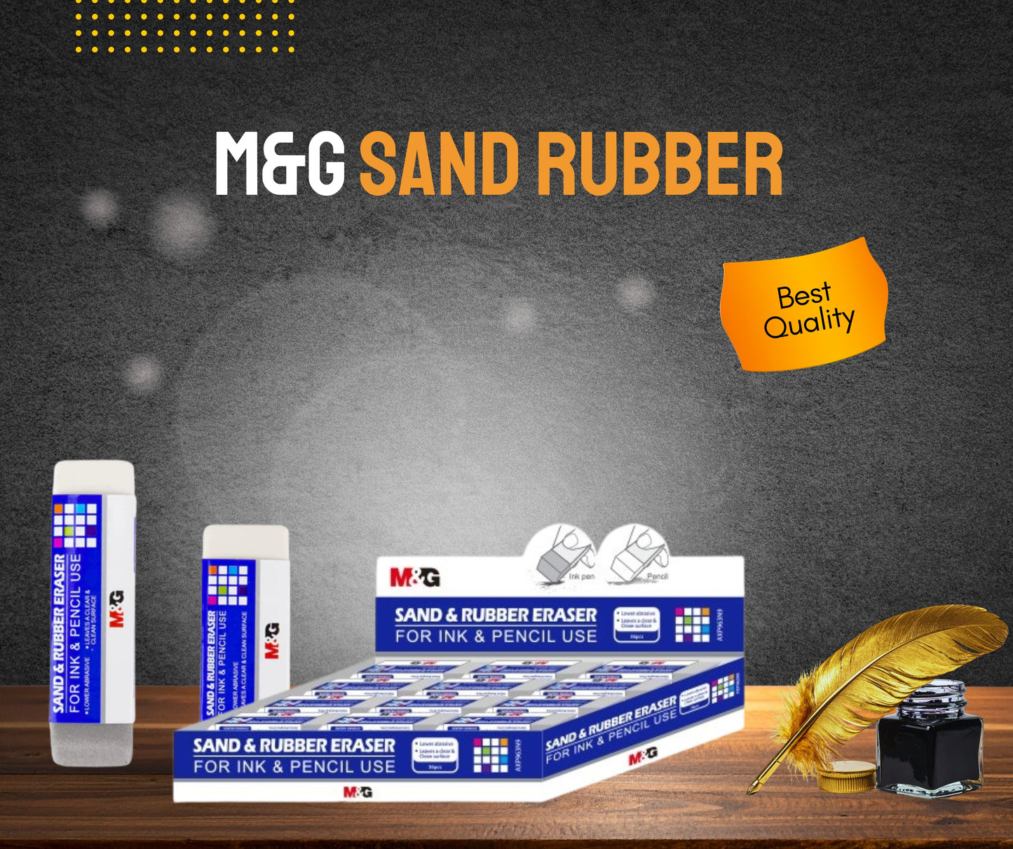 M&G SAND RUBEER FOR INK & PENCIL USE