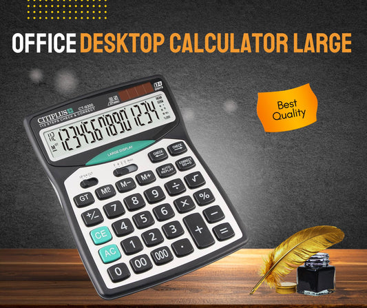 OFFICE Desktop Calculator Large Ct-9300 14 Digit