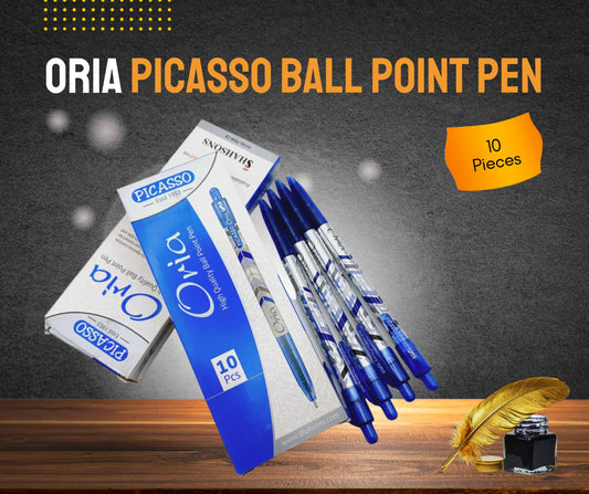 Picasso Oria High Quality Ball Pens 10 Pcs Packet