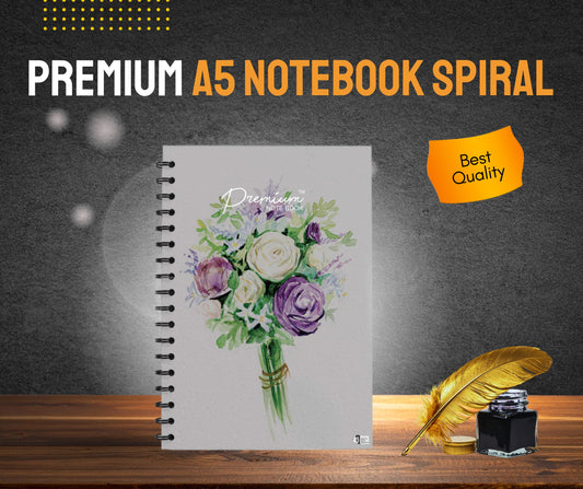 PREMIUM NOTE BOOK SPIRAL 200 PAGES