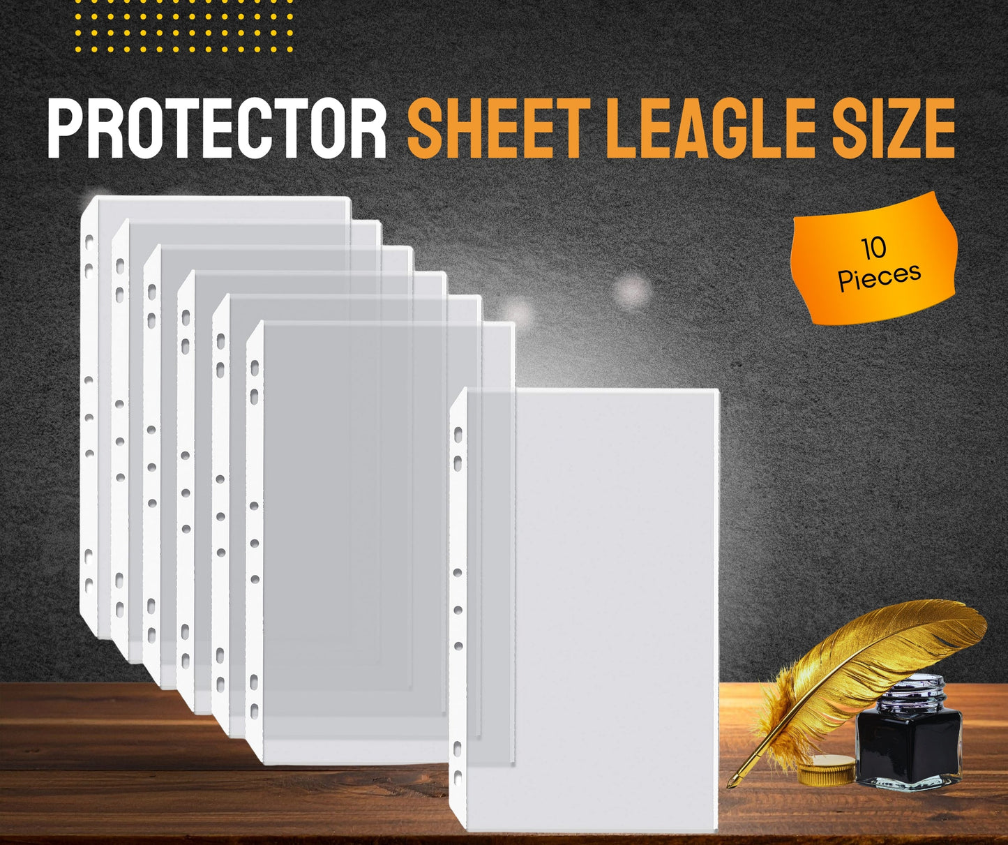 LEAGLE PROTECTOR SHEETS SET OF 10
