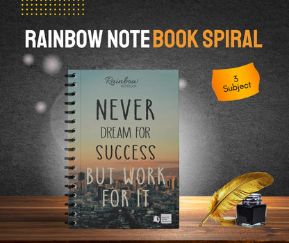 RAINBOW NOTE BOOK SPIRAL