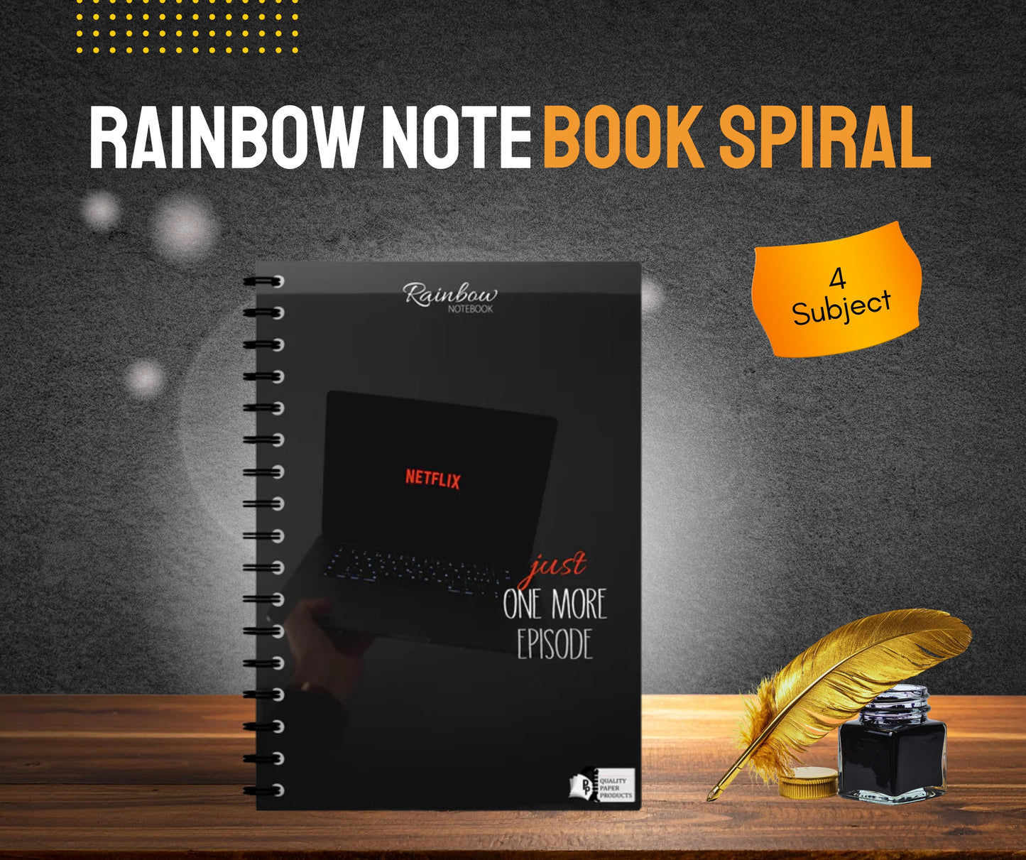 RAINBOW NOTE BOOK SPIRAL