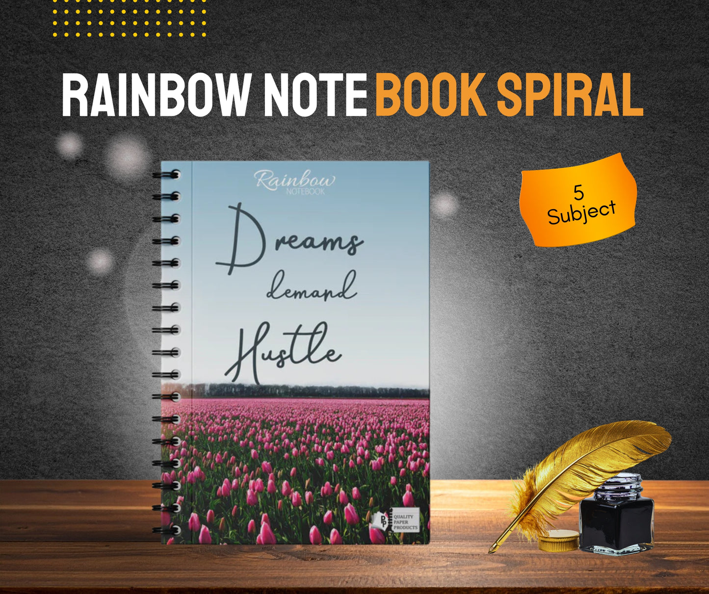 RAINBOW NOTE BOOK SPIRAL
